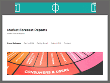 Tablet Screenshot of marketforecastreports.com